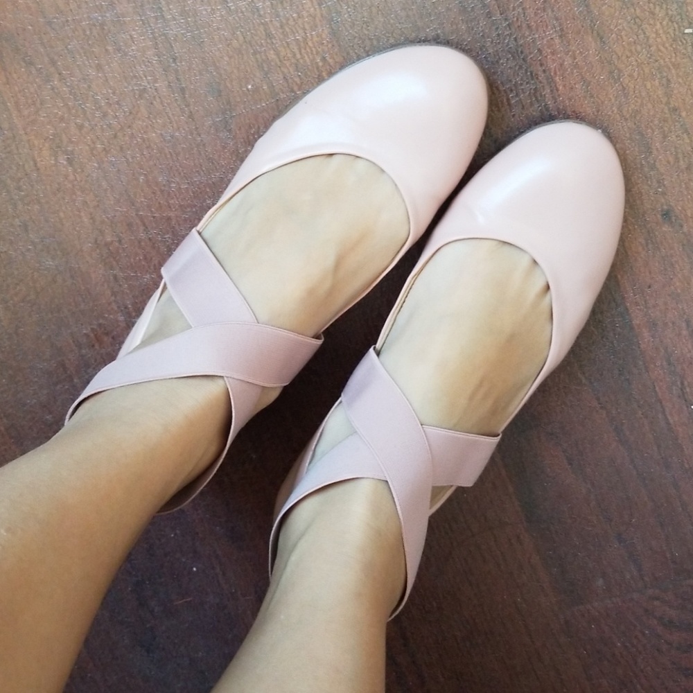Dee Keller Sandy Crisscross Ballet Flats size 37